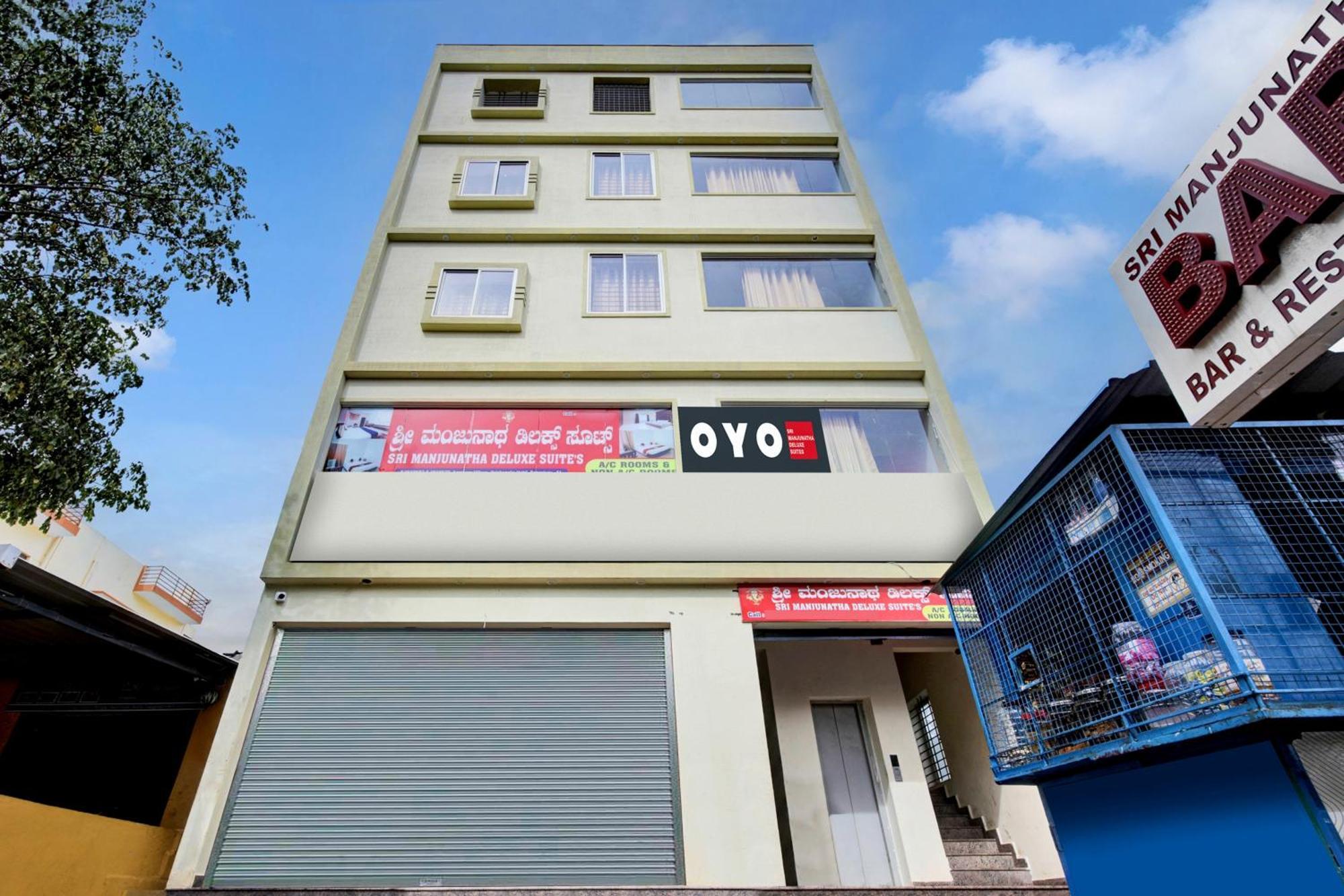 Hotel O Sri Manjunatha Deluxe Suites Bangalore Dış mekan fotoğraf