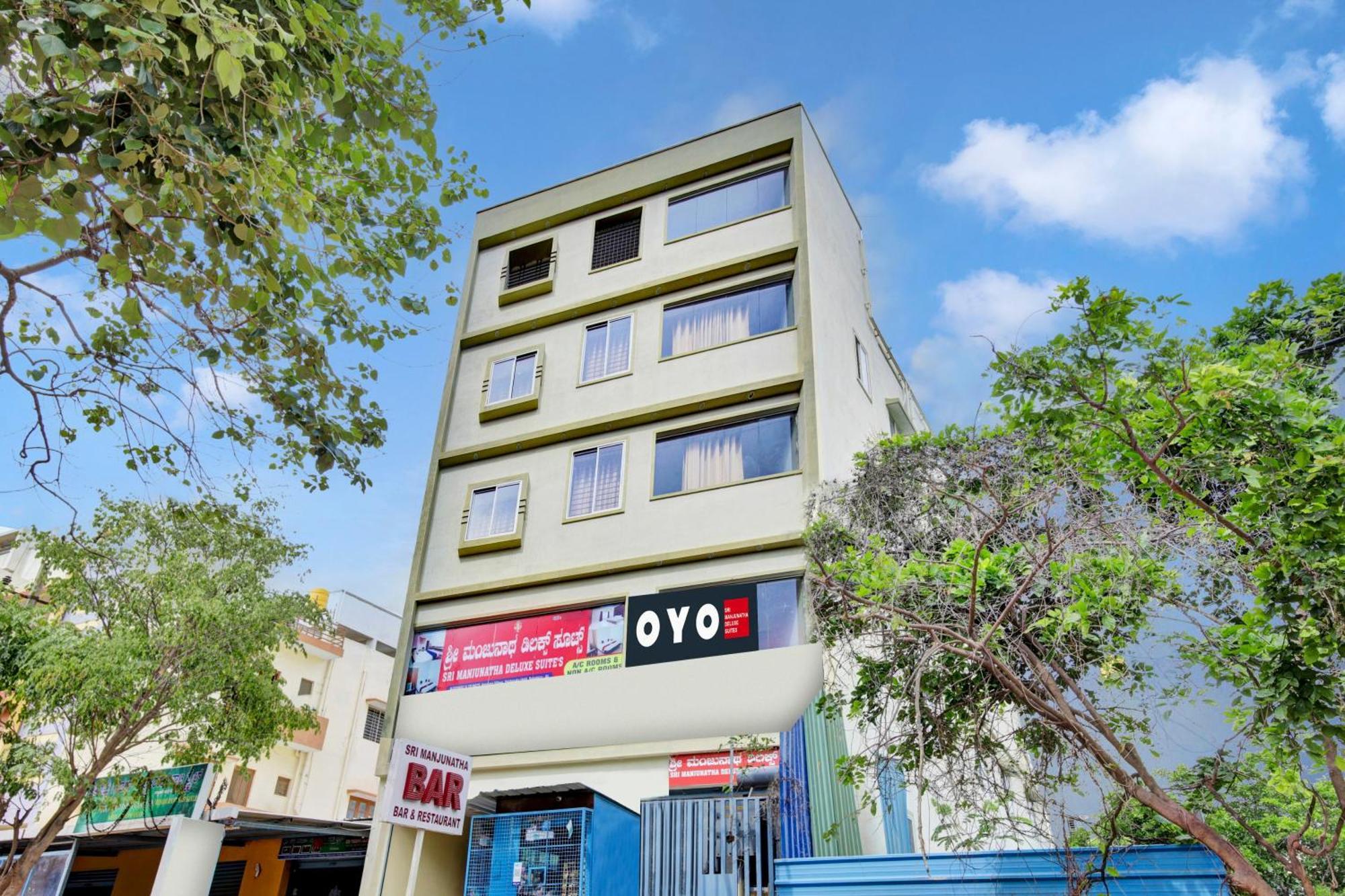 Hotel O Sri Manjunatha Deluxe Suites Bangalore Dış mekan fotoğraf